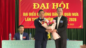 Đại hội đại biểu Hội Nông dân xã Quài Nưa lần thứ XI, nhiệm kỳ  2023 – 2028 thành công tốt đẹp
