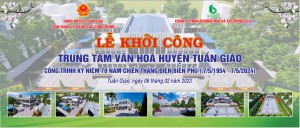 Lễ khởi công xây dựng công trình Trung tâm Văn hóa huyện Tuần Giáo