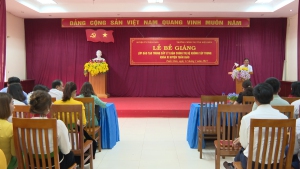 Lễ bế giảng lớp Trung cấp Lý luận chính trị  hệ không tập trung khóa XI Huyện Tuần Giáo