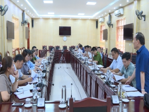 Đoàn kiểm tra liên ngành ATTP tỉnh làm việc tại huyện Tuần Giáo về “Kiểm tra liên ngành tháng hành động về VSATTP” năm 2023