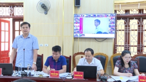 Họp thành viên Ủy ban nhân dân huyện lần 1 tháng 6 năm 2023
