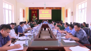 Hội nghị ra nghị quyết lãnh đạo thực hiện nhiệm vụ quân sự, quốc phòng và xây dựng đảng bộ 6 tháng cuối năm 2023