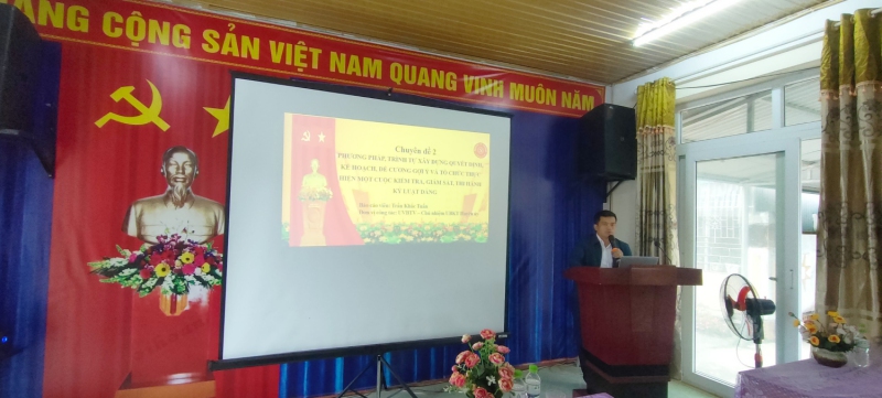 UBKT Huyện uỷ Tuần Giáo thực hiện tốt công tác lãnh đạo, chỉ đạo, hướng dẫn về kiểm tra, giám sát giữa nhiệm kỳ 2020-2025