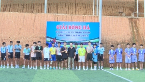 Bế mạc giải bóng đá U15 huyện Tuần Giáo năm 2023