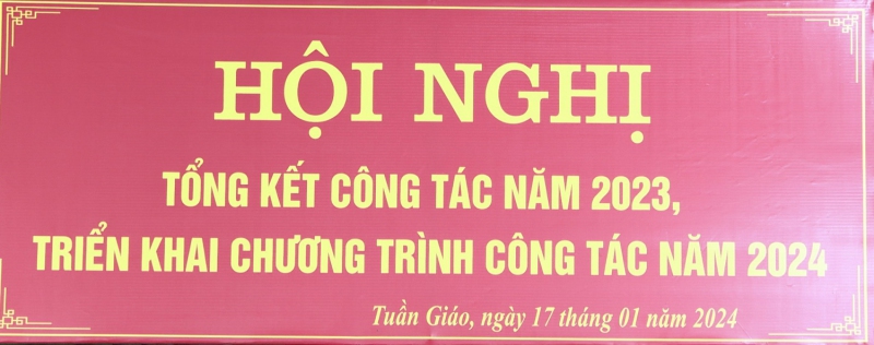 Hội nghị tổng kết công tác Công an năm 2023,  triển khai chương trình công tác năm 2024