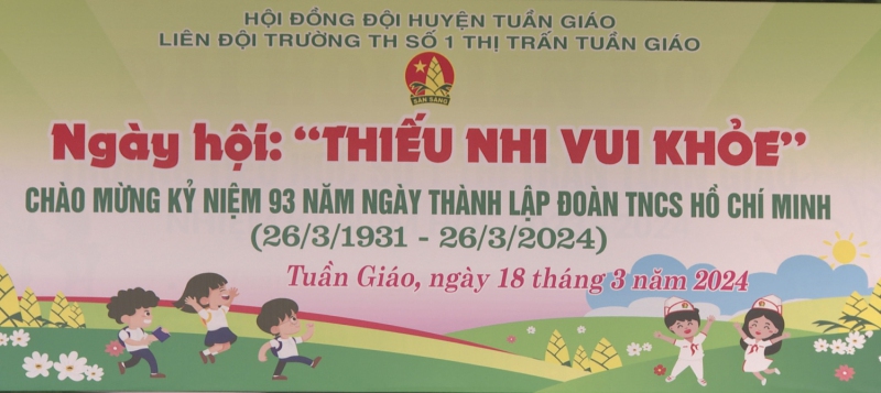 Tuần Giáo: Ngày hội  “Thiếu nhi vui khỏe ”