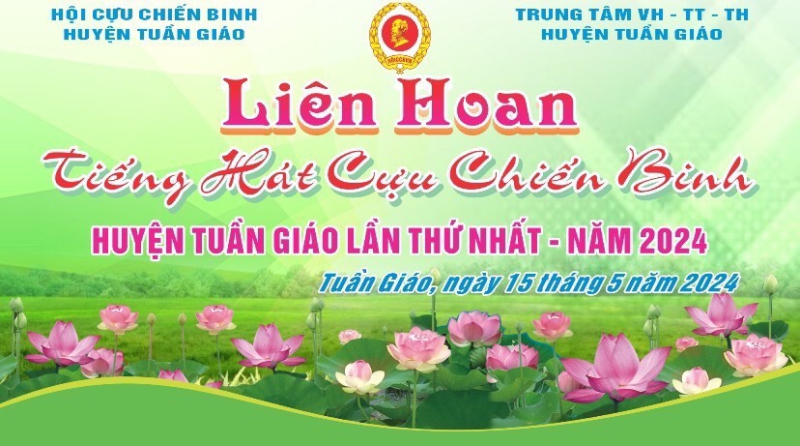 Liên hoan “Tiếng hát CCB” huyện Tuần Giáo lần thứ nhất năm 2024