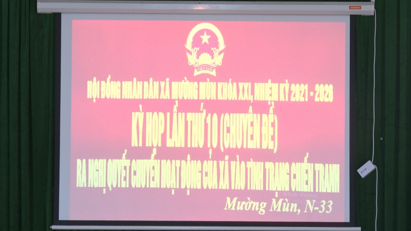 Xã Mường Mùn tổ chức thành công tốt đẹp cuộc diễn tập chiến đấu trong khu vực phòng thủ năm 2024