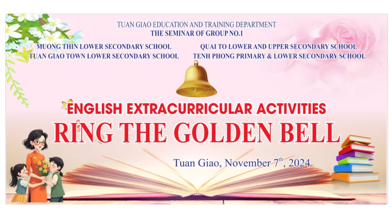 Trường THCS thị trấn Tuần Giáo tổ chức chuyên đề Rung chuông vàng.