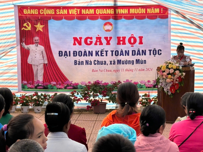 Mường Mùn tổ chức thành công đại hội điểm tại bản Nà Chua