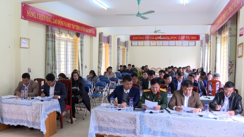CÁC ĐẠI BIỂU THAM DỰ KỲ HỌP THỨ 9 HĐND XÃ QUÀI TỞ