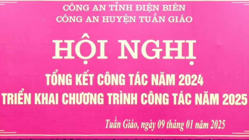 Hội nghị tổng kết công tác năm 2024, triển khai chương trình công tác năm 2025