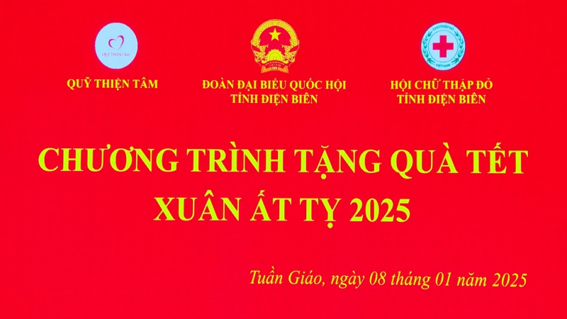 Chương trình tặng quà Tết Xuân Ất Tỵ 2025