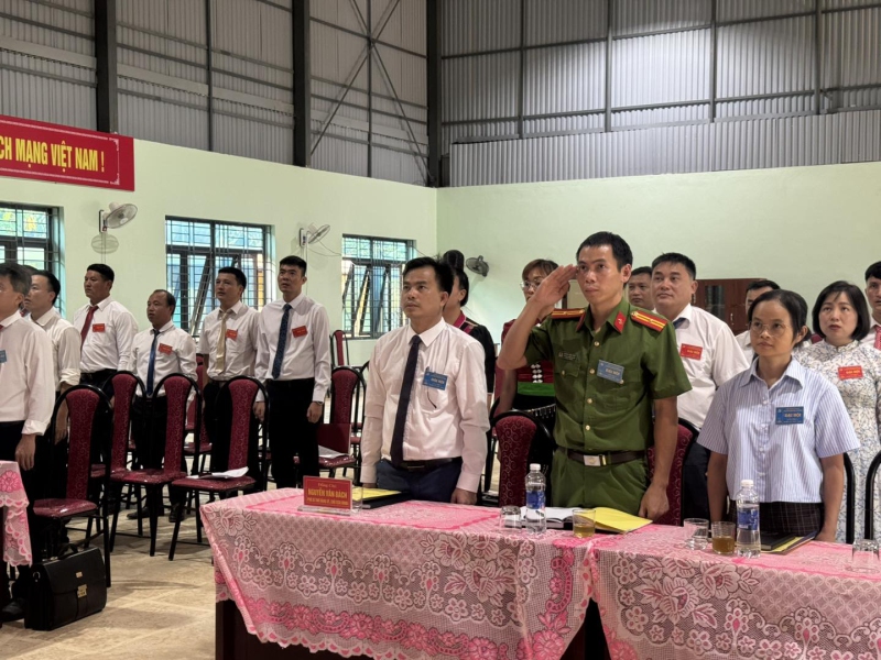 Chi bộ các cơ quan Đảng xã Pú Nhung tổ chức thành công đại hội lần thứ nhất, nhiệm kỳ 2025-2030