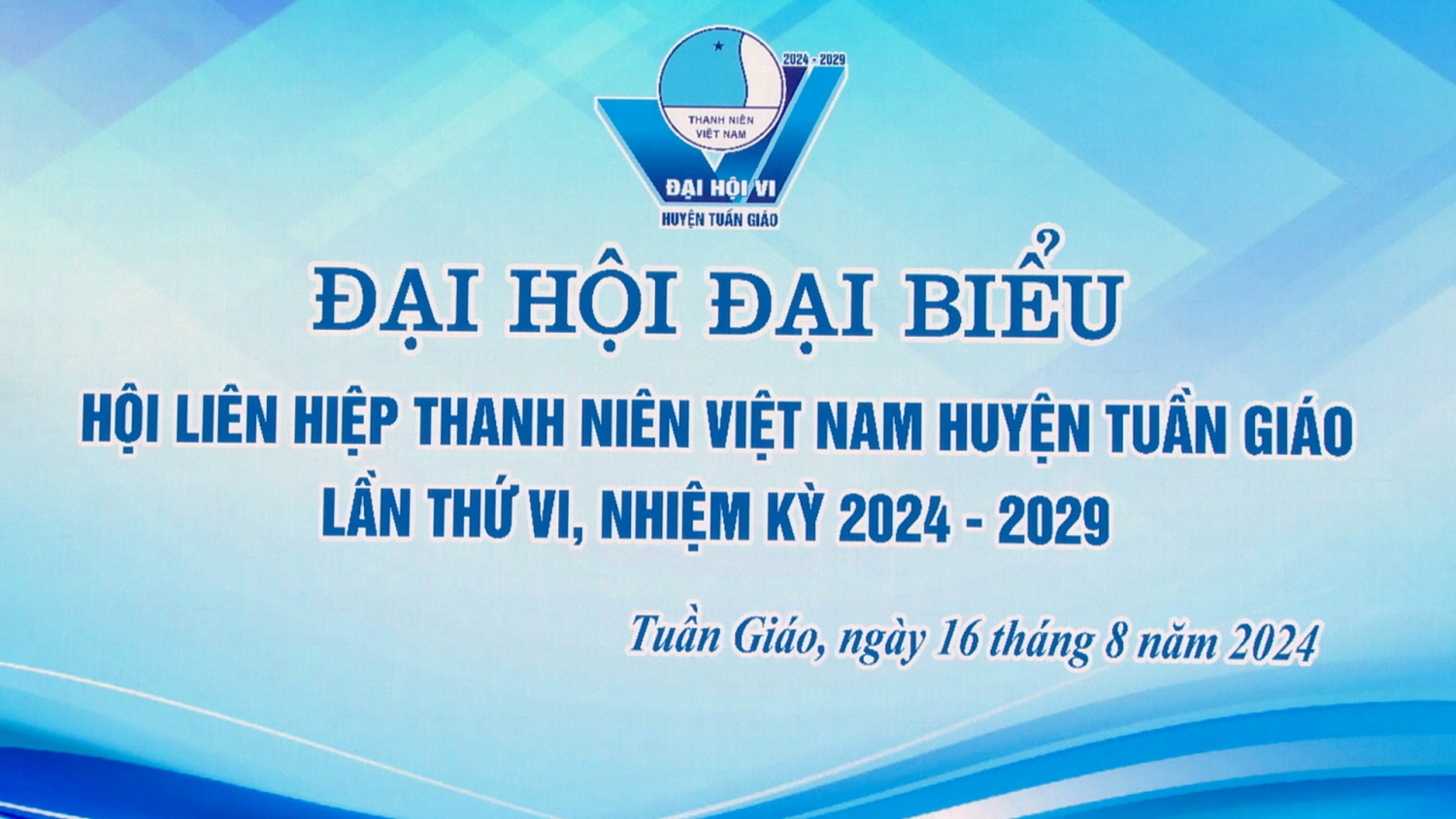 Đại hội đại biểu Hội LHTN Việt Nam huyện Tuần Giáo lần thứ VI, nhiệm kỳ 2024-2029 thành công tốt đẹp