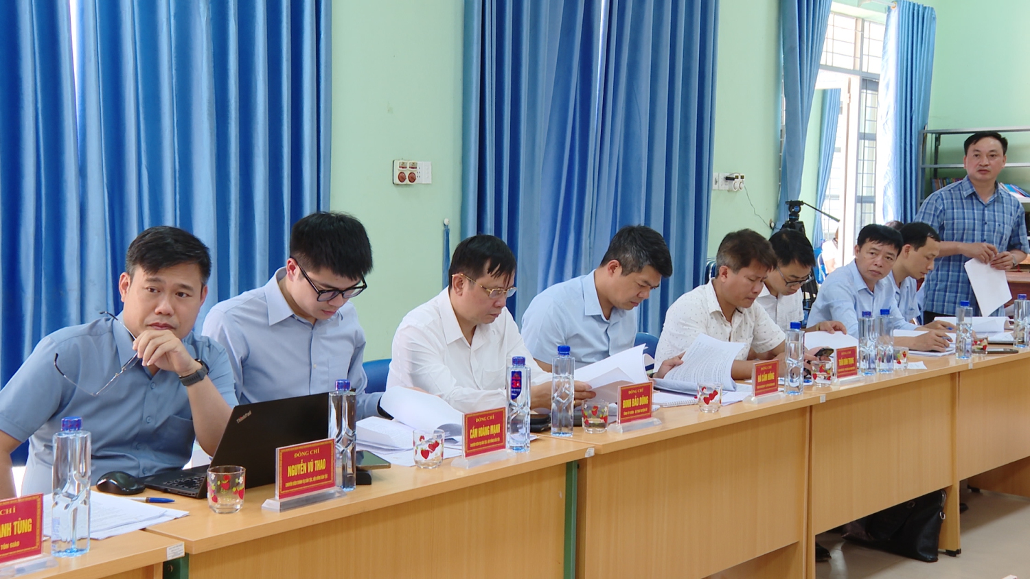 Đại biểu tham dự buổi làm việc