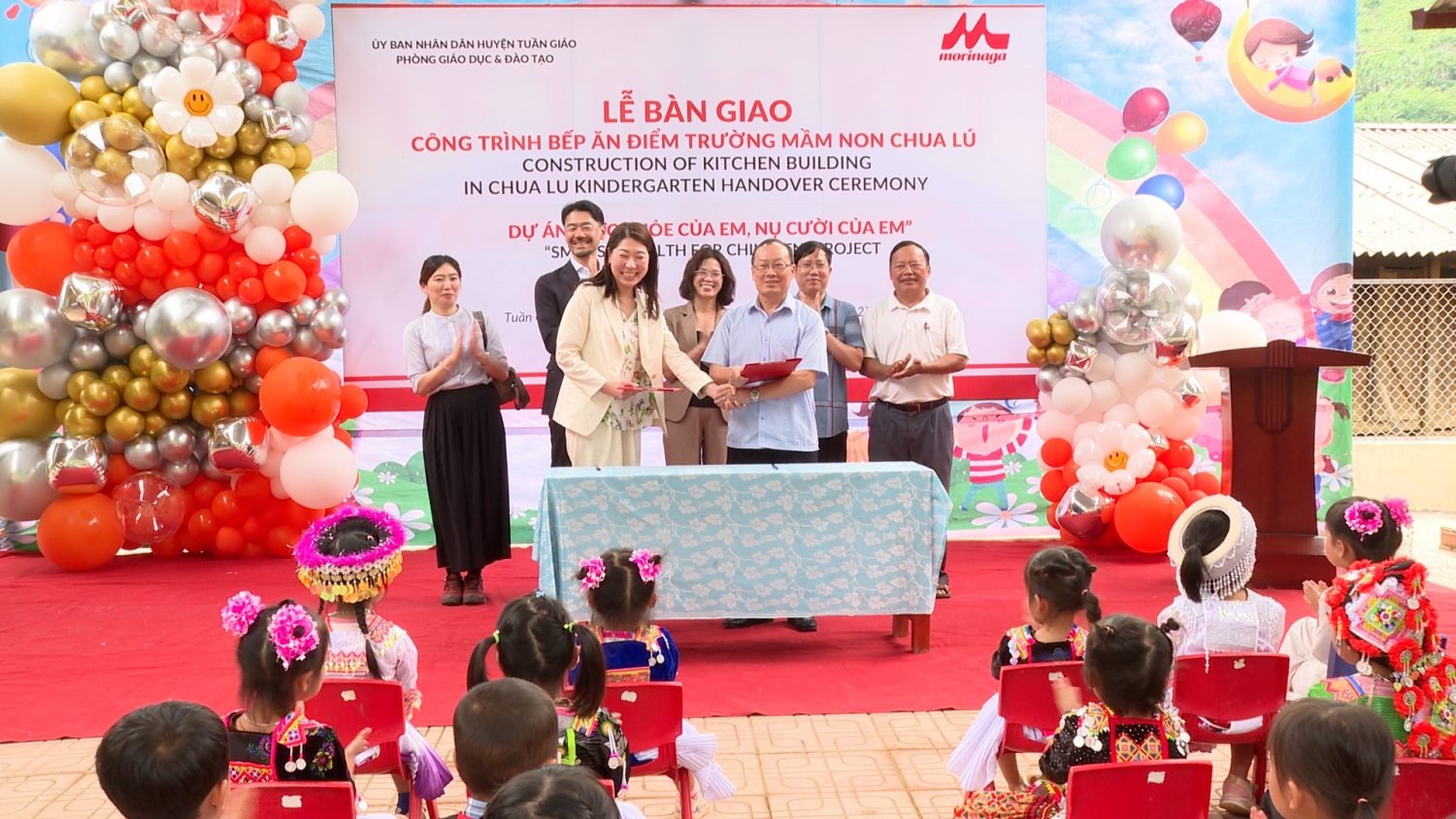 ký kết bàn giao công trình