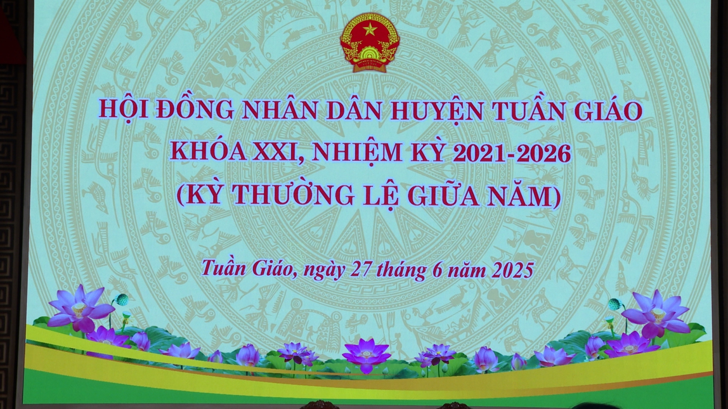 Kỳ họp thứ 15 HĐND huyện Tuần Giáo, khóa XXI, 2021 – 2026